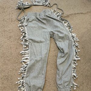 Fringe Jogger Set